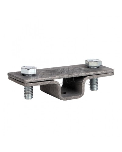 Держатель для полосы горячеоцинкованный EKF PROxima (lp-31540) в Ростове-на-Дону Держатели, клипсы, скобы Pintop.ru