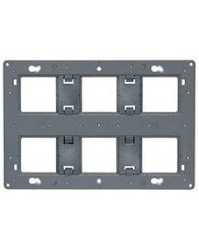 Суппорт Mosaic на 2x6, 2x8 или 2x3x2 модулей LEGRAND 080266 в Ростове-на-Дону Аксессуары для кабель-канала Pintop.ru