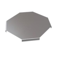 Крышка Х-образного ответвителя 100х15 (0,7) ПожТехКабель (568-002)