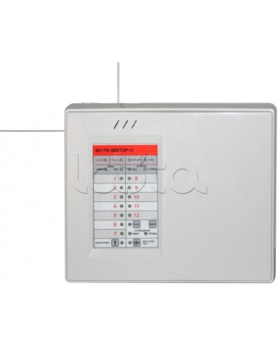 Прибор приемно-контрольный и управления охранно-пожарный адресный радиоканальный Версет ВС-ПК ВЕКТОР-С (WiFi+GE) в Ростове-на-Дону Адресная система Версет Pintop.ru