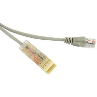 Патч-корд 110 тип-RJ45, 2 пары, Ethernet, LSZH, 3 м серый Hyperline PC-110-RJ45-2P-CX-3M-LSZH-GY