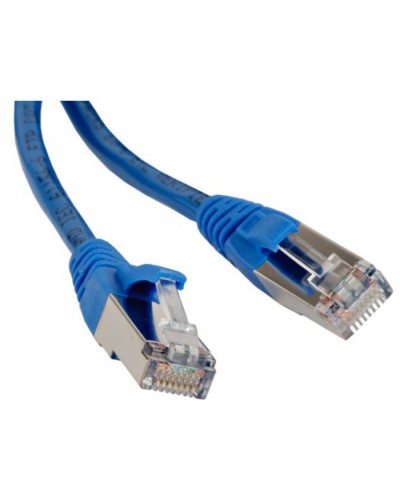 Патч-корд F/UTP Hyperline (PC-LPM-STP-RJ45-RJ45-C5e-20M-LSZH-BL) в Ростове-на-Дону Патчкорды (медные) Pintop.ru