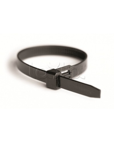 Хомут P6.6 многоразовый, черный, 7,5x350 DKC 25354 в Ростове-на-Дону Стяжки-хомуты Pintop.ru