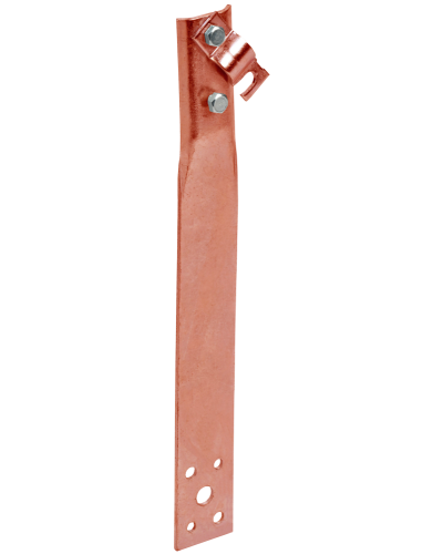 Держатель проводника круглого 6-10мм винтовой прямой h=60мм медь IEK (ZDP86-50-1-16-60) в Ростове-на-Дону Крепеж Pintop.ru