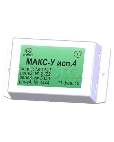 Модуль адресный управляющий Юнитест МАКС-У исп.4 в Ростове-на-Дону Адресная система пожарной сигнализации Юнитест Pintop.ru