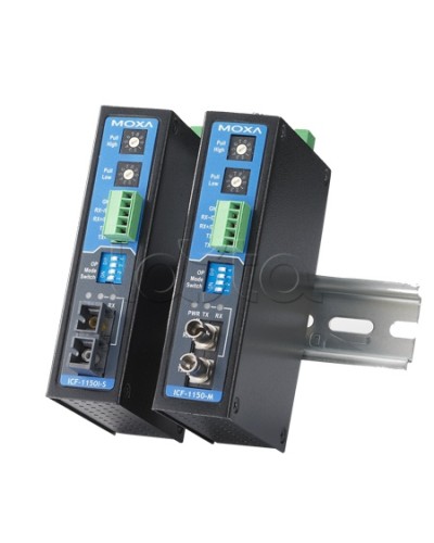 Конвертор RS-232/422/485 в оптику MM (ST)Moxa ICF-1150I-M-ST-T в Ростове-на-Дону Дополнительное оборудование для ОПС Pintop.ru