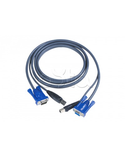 КВМ-кабель с интерфейсами USB, VGA (3м) ATEN 2L-5003U в Ростове-на-Дону Видеоусилители, Модуляторы, Делители Pintop.ru