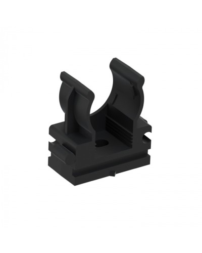 CFQ16 Держатель (клипса) для труб, для монтажного пистолета D16мм, цвет чёрный (10шт) Экопласт (41516-10BL) в Ростове-на-Дону Держатели, клипсы, скобы Pintop.ru