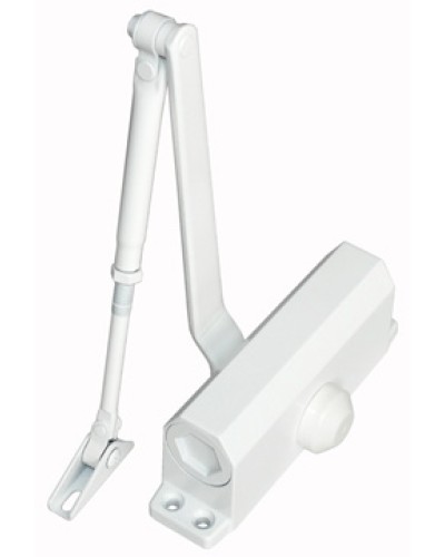 Доводчик двери c тягой EN 3-6, 40 - 130 кг Smartec ST-DC036BCDA-WT в Ростове-на-Дону Доводчики Pintop.ru