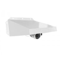 Козырёк защитный для видеокамер 300х250х150 АЯКС, белый Магнито-Контакт