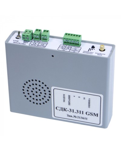 Блок контроля GSM Кристалл СДК-31.311GSM в Ростове-на-Дону Приемно-контрольные приборы Pintop.ru