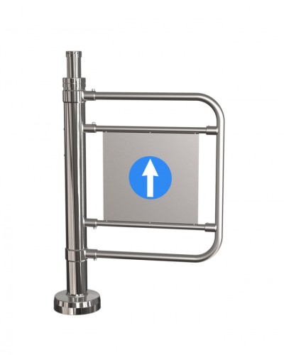 Калитка электромеханическая Ростов-Дон Ростов-Дон К32М-230 ХРОМ (без дуги) (0910-01) в Ростове-на-Дону Калитки Pintop.ru