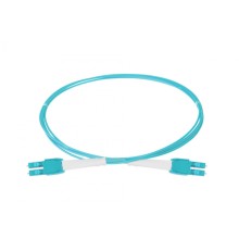 Оптический шнур HD, OM3, 2×50/125, дуплекс LC - дуплекс LC, UNIBOOT PUSH-PULL, 2 м Eurolan (41B-30-LC-LC-02)