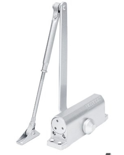 Доводчик NOTEDO DC-090-НО EN4 с ФОП (серебро) в Ростове-на-Дону Доводчики Pintop.ru