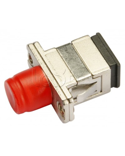 Соединитель проходной SC-FC, MM(для многомодового кабеля), simplex Cabeus SC-FC-MM в Ростове-на-Дону Проходные адаптеры и розетки оптические Pintop.ru