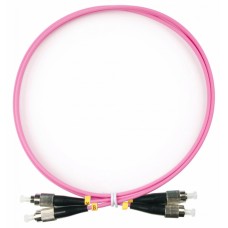 Шнур оптический duplex FC-FC 50/125 mm OM4 1м LSZH
