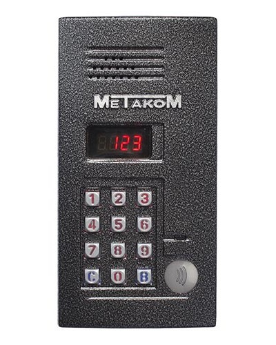 Блок вызова домофона Метаком MK2012-MFE в Ростове-на-Дону Блоки вызова многоабонентные Pintop.ru