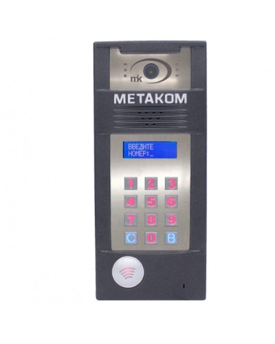 Многоабонентый антивандальный блок вызова со встроенной видеокамерой Метаком MК2018-TMRFGV в Ростове-на-Дону Блоки вызова многоабонентные Pintop.ru