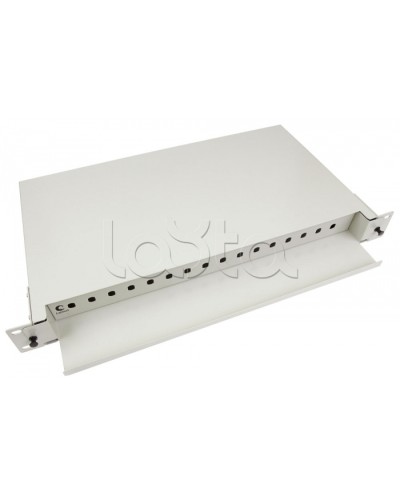 Бокс оптический 19, 1U на 16 ST/FC портов Cabeus ODF-19-16-ST в Ростове-на-Дону Кросс оптический Pintop.ru