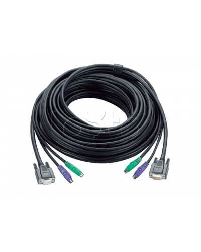 КВМ-кабель с интерфейсами PS/2, VGA (20м) ATEN 2L-1020P в Ростове-на-Дону Видеоусилители, Модуляторы, Делители Pintop.ru