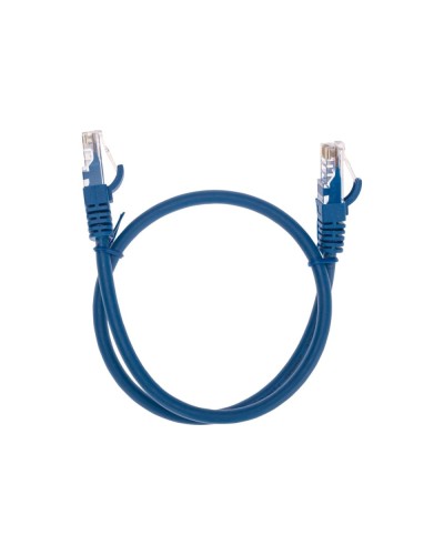 Патч-корд U/UTP, CAT 6, RJ45-RJ45, 26AWG, LSZH, синий, 0,5м REXANT 02-0294-05 в Ростове-на-Дону Патчкорды (медные) Pintop.ru
