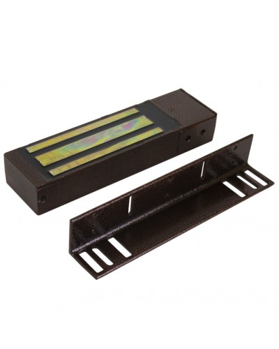 Электромагнитный влагозащищенный замок AccordTec ML-395KB-2 без электроники с датчиком Холла ,цвет Коричневый в Ростове-на-Дону Электромагнитные замки Pintop.ru