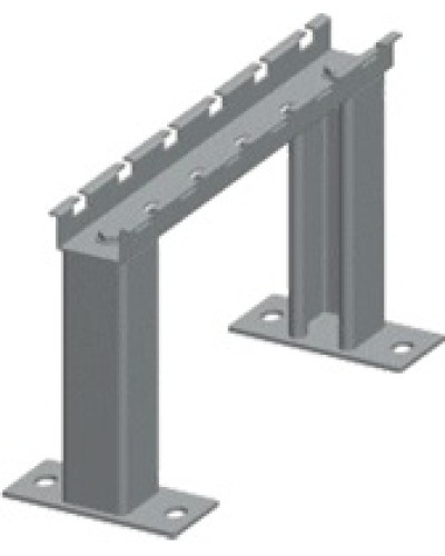 Рама напольная для лотка шириной 150мм LANMASTER LAN-MT-KR150-EZ в Ростове-на-Дону Аксессуары для лотков Pintop.ru