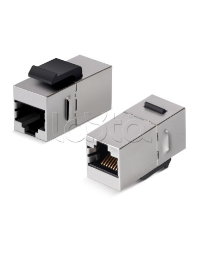 Адаптер проходной Cabeus CA-KJ-8p8c-C5e-SH в Ростове-на-Дону Проходные адаптеры RJ-45 и разветвители Pintop.ru
