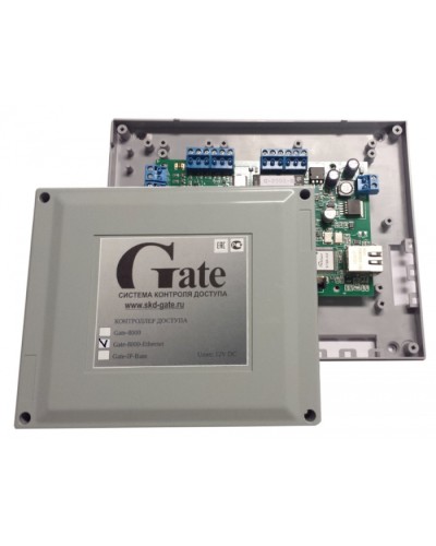 Контроллер базовый Gate-8000-Ethernet в Ростове-на-Дону Сетевая СКУД - Gate Pintop.ru