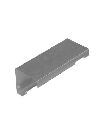 Крышка поворота лотка по оси по часовой стрелке 50 мм ПЛЮС КМ-профиль (KPORplus50) в Ростове-на-Дону Аксессуары для лотков Pintop.ru