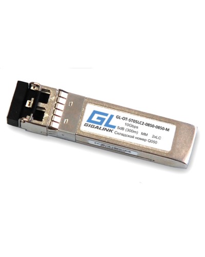 SFP+ модуль Gigalink GL-OT-ST05LC2-0850-0850-M в Ростове-на-Дону Модули SFP/XFP/GBIC Pintop.ru
