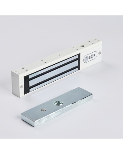 R-Lock RL-EM180-00W - Электромагнитный замкок, 180кг, DC12/24B, цвет белый, RAL9016(белый) в Ростове-на-Дону Электромагнитные замки Pintop.ru