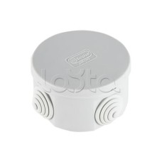 Экопласт JBR065 Коробка распред. о/п, D=65х35мм 4 вых., IP44 белый