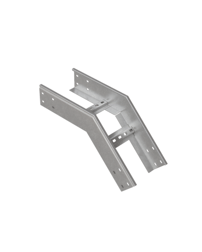 Угол лестничный вертикальный внешний 45 гр. 100х300х1,5 мм HD85 N КМ-профиль (LVL45-100-300-1.5 HD85 N) в Ростове-на-Дону Аксессуары для лотков Pintop.ru