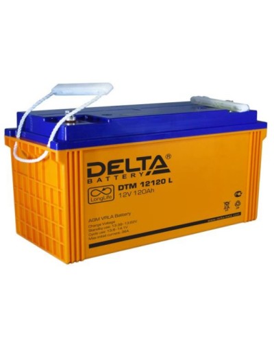 Аккумулятор свинцово-кислотный Delta DTM 12120 L в Ростове-на-Дону Электротехническое оборудование Pintop.ru