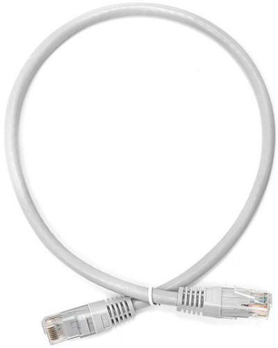 Патч-корд RJ45 TWT FTP кат.5e, с заливными колпачками, 1.0 м, серый TWT TWT-45-45-1.0/S-GY в Ростове-на-Дону Патчкорды (медные) Pintop.ru