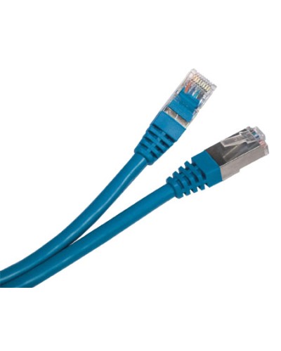 Патч-корд RJ45-RJ45, 4 пары, STP, кат.5е, LSZH (1м) Hyperline PC-LPM-STP-RJ45-RJ45-C5e-1M-LSZH-BL в Ростове-на-Дону Патчкорды (медные) Pintop.ru