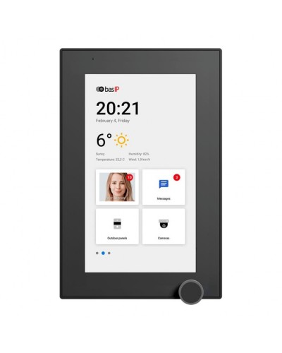 IP-видеодомофон BAS-IP AZ-07L BLACK в Ростове-на-Дону Абонентские IP устройства Pintop.ru