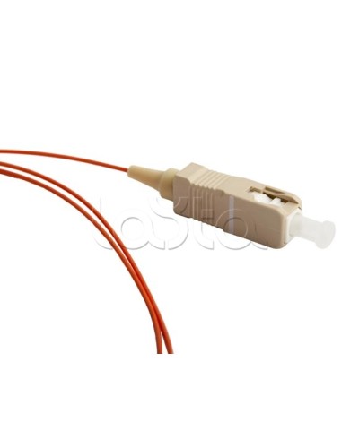 Пигтейл волоконно-оптический MM 62.5/125, SC, 1 м, LSZH Hyperline FPT-B9-62-SC/PR-1M-LSZH-OR (FPT9-62-SC-PC-1M) в Ростове-на-Дону Пигтейлы Pintop.ru