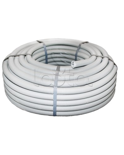 Труба гофр. ПВХ с протяжкой d50 мм (20 м) серая EKF-Plast (tg-z-50) в Ростове-на-Дону Труба гофрированная Pintop.ru